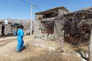 ادامه عملیات ضدعفونی اماکن روستایی در ایام نوروز